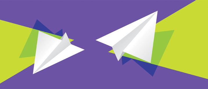 paper aeroplanes airplanes Paper aeroplanes illustration