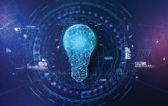 Lightbulb digital illustration