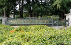 University of California sign outside the UC Berkeley campus, California, USA, June 5, 2023. The University of California, Berkeley is a public land-grant research university.