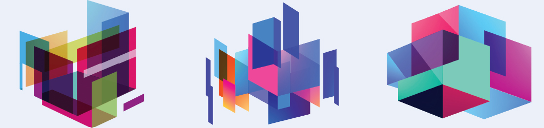 LP Perspectives 2026 Study landing page banner featuring isometric rectangles of colour