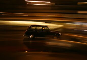 LPs are right to be worried about the ‘Uber-isation’ of private markets Night shot of a London Black Cab on motion blur background.