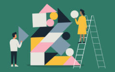 Debevoise & Plimpton on how to structure GP stakes deals Man and woman building with shapes