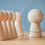 Thrive Alternatives on the inner game of private equity magnifying glass on pawns