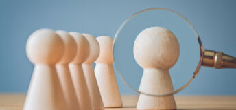Thrive Alternatives on the inner game of private equity magnifying glass on pawns