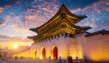 Gyeongbokgung, Seoul, South Korea.