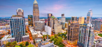 Skyline of Charlotte, North Carolina