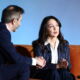 Marcie Frost, CalPERS, with Chris Witkowsly, PEI Group