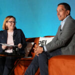 Clearlake’s Feliciano tells how to pick winners and losers in AI disruption PEI Group's MK Flynn and Clearlake's José E. Feliciano on stage at NEXUS 2026