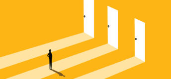 Bonaccord Capital Partners: Bringing expertise to an expanding opportunity set Man standing in front of three open doors