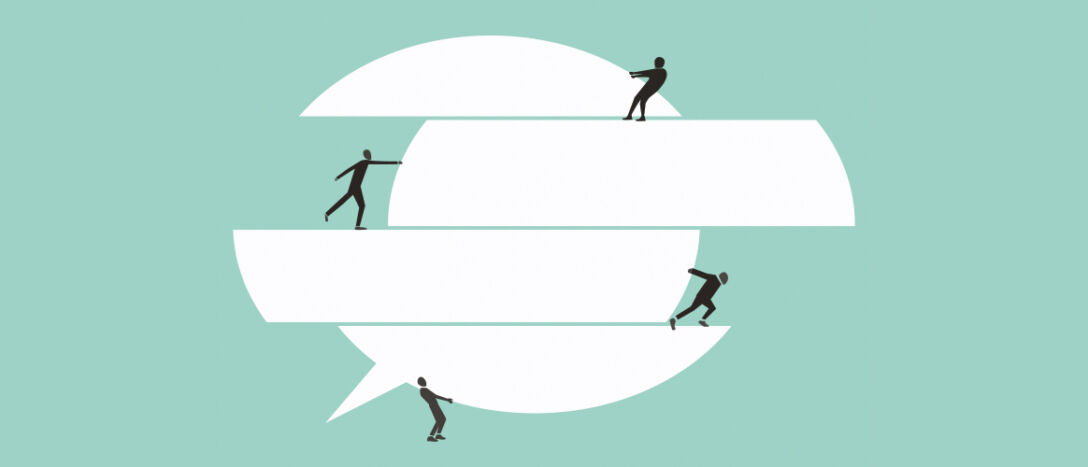 PEI April cover story T9 speech bubble art