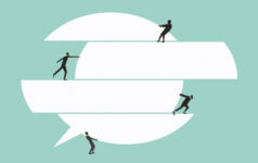 PEI April cover story T9 speech bubble art
