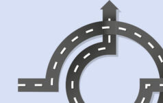 Road, roundabout, arrow, direction, circling, intersecting, T9