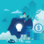 Three key trends in GP-led secondaries Insight, thought, lightbulb, money, person working on laptop, T9
