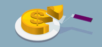 Emerging managers serve up stakes Coin pie share divide money t9