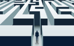 DoL proposal shows PEโs true democratisation wonโt be straightforward A man stands at the entrance of a maze.
