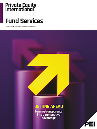 Cover of the PEI Fund Services 2026 special report