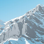 Number Crunch: Canada sees peaks and troughs An illustration of snow covered mountain tops