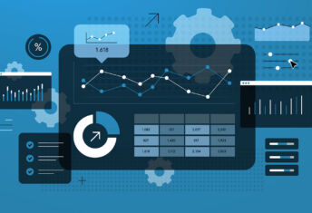 A question of benchmarking images of cogs, metrics, figures in blue