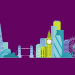 Illustration of the London skyline