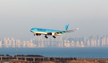 Korean GP to court international LPs with sophomore fund A Korean Air Airbus A330-323 aircraft, registration number HL7585, gracefully descends towards Incheon Airport, with the iconic Incheon Bridge