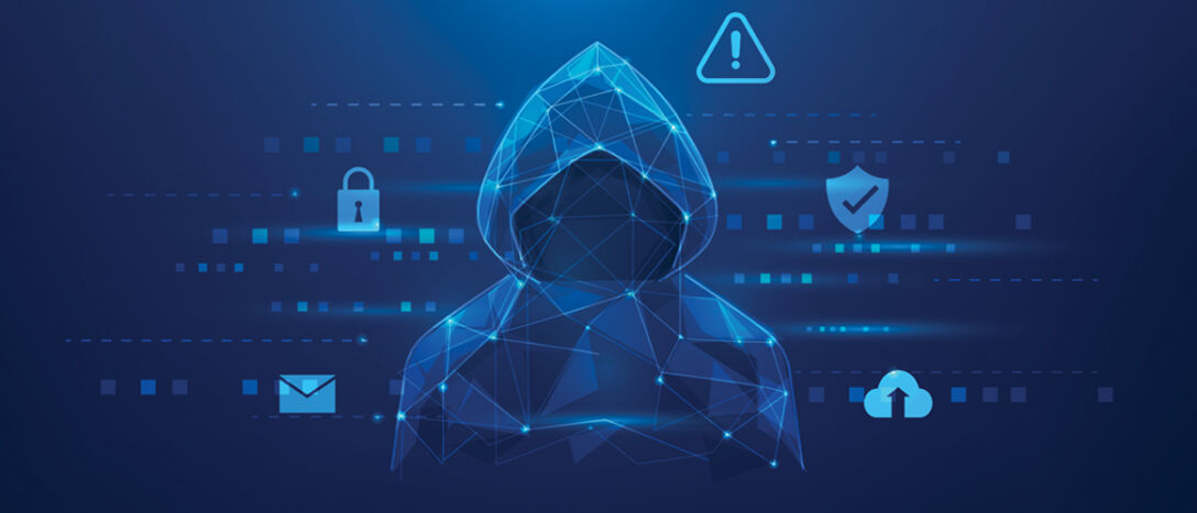 Hacker An illustration of a web hacker