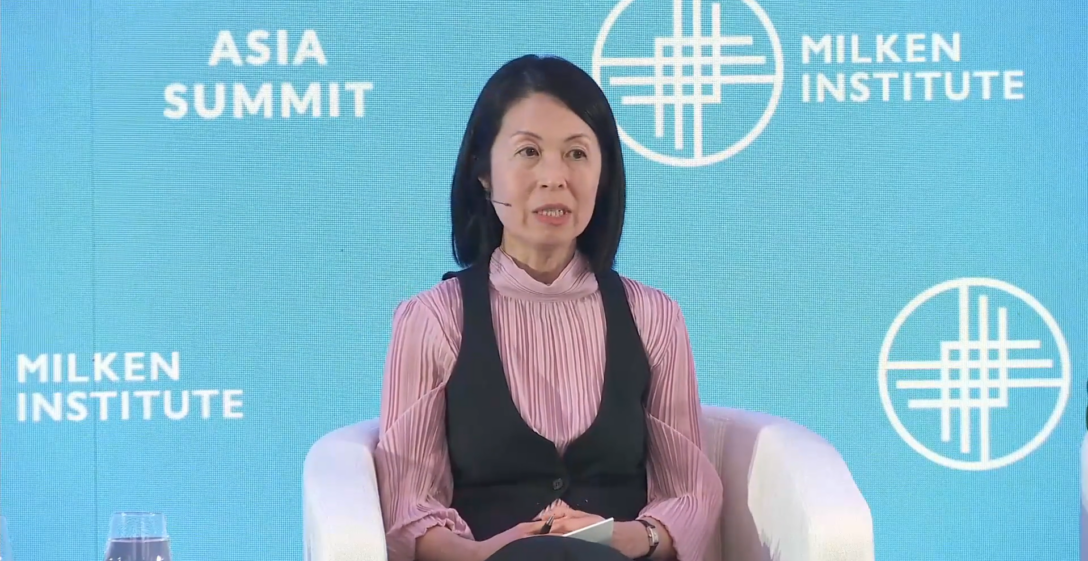 Lilian Fang, head of private equity Asia Pacific, AustralianSuper, at Milken Institute Asia Summit 2026
