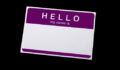 name tag